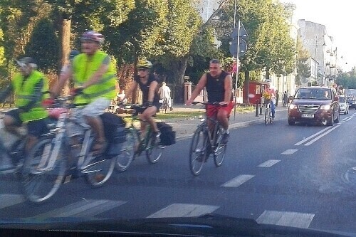 Pielgrzymi wrócili z Częstochowy rowerami