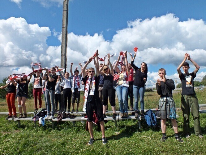 Zdjęcie 1:  Lekcja polskości na Ukrainie