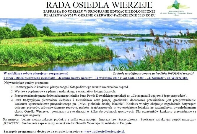 Zdjęcie 1: Rada Osiedla Wierzeje zaprasza na festyn