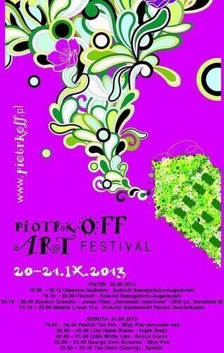 Zdjęcie 1: PiotrkOFF Art Festival po raz piąty w mieście