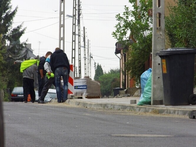 Remont ulicy trwa od ubiegłego roku