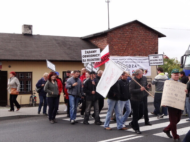 Mieszkańcy zablokowali DK8