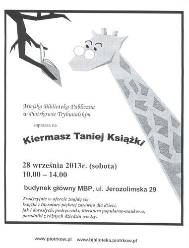 Kiermasz Taniej Książki w MBP