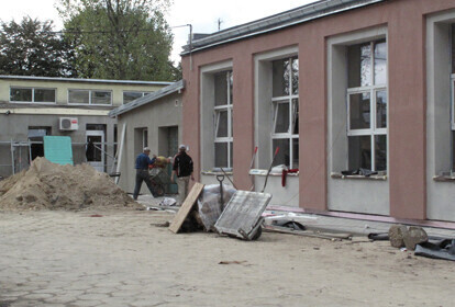 Zdjęcie 1: Kończą remontować Centrum Kształcenia Praktycznego