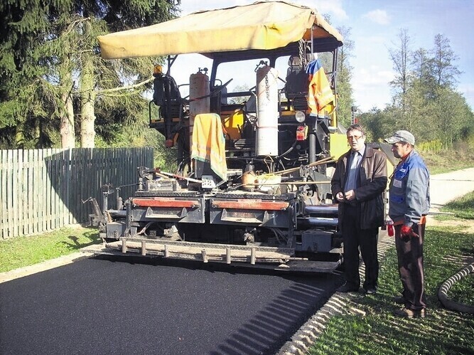 Aleksandrów Nowa droga w Ostrowie