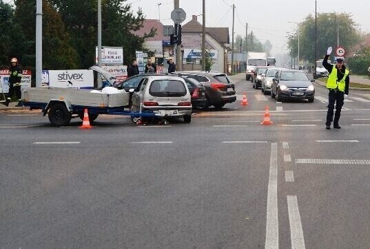 Zderzyły się trzy samochody