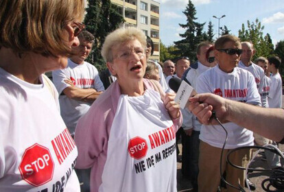 Bronili prezydenta mogli stracić zdrowie