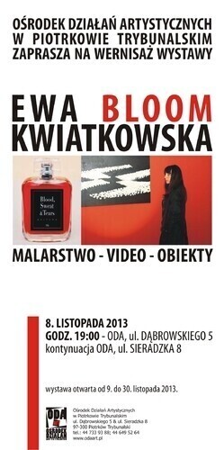 Wernisaż wystawy Ewy Bloom Kwiatkowskiej