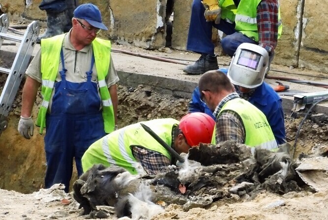 Do wymiany zostało jeszcze kilka kilometrów rur