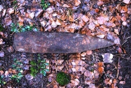 Znalazł niewybuch z czasów II Wojny Światowej