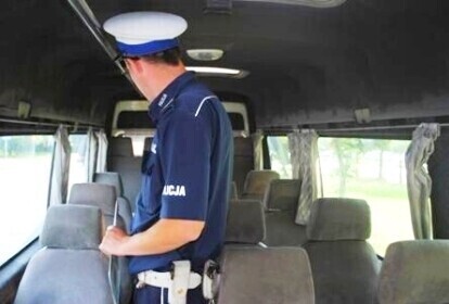 30-letni kierowca busa miał ponad promil alkoholu