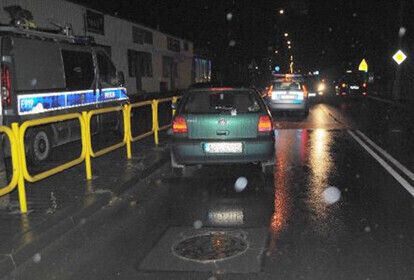 Piesza potrącona na przejściu