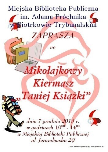 Mikołajkowy Kiermasz Taniej Książki