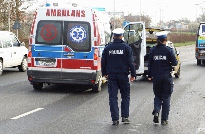 Potrącony na pasach zmarł w szpitalu