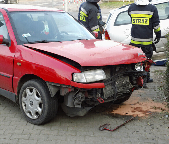 Zderzyli się bo nie działały światła