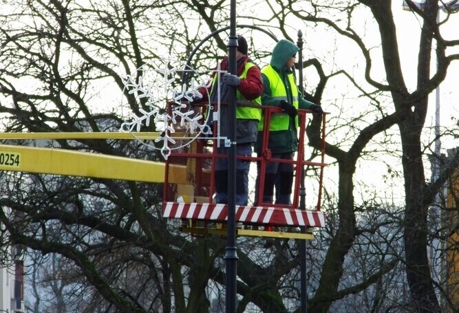 Piotrków szykuje się na święta