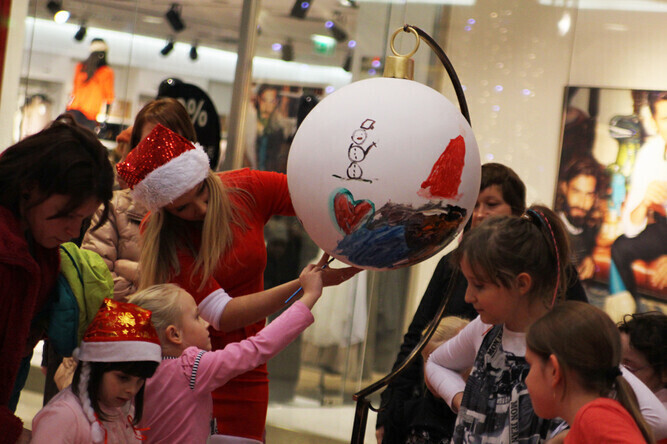 Mikołajki w Focus Mall