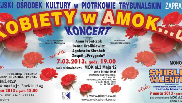 "Kobiety W AMOK...u" - MOK zaprasza na cykl imprez