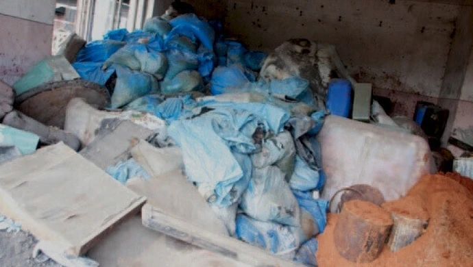 Są zarzuty za składowanie niebezpiecznych odpadów