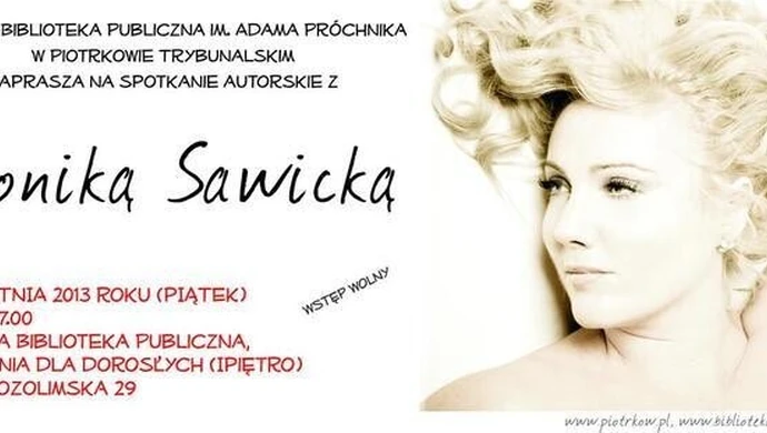 Spotkanie autorskie z Moniką Sawicką w Bibliotece