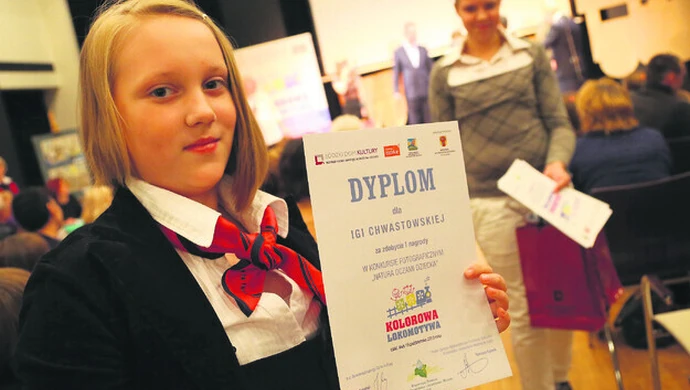 Kolorowa lokomotywa podsumowana