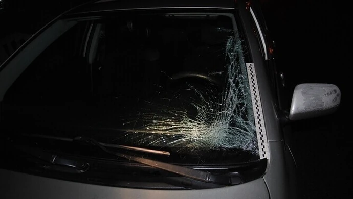 Rowerzysta ranny w wypadku