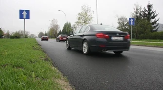 Kawałek Al. Sikorskiego bez dziur