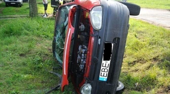 Dwie osoby ranne w wypadku