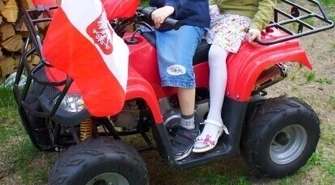 Wypadek na quadzie – dziewczynka w szpitalu