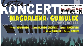 MOK zaprasza na koncert Magdaleny Gumulec