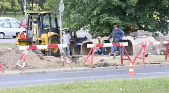 Kolejna awaria ciepłociągu w Piotrkowie