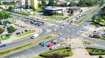 Zamykają skrzyżowanie Armii Krajowej - Sikorskiego - Piłsudskiego