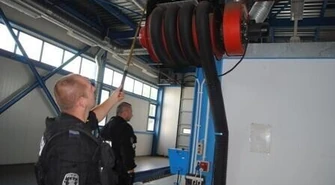 Ładunek wybuchowy w piotrkowskim WORD-zie