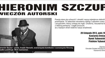 Wieczór autorski Hieronima Szczura