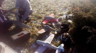 Mikołajkowe Zawody na piotrkowskim lotnisku