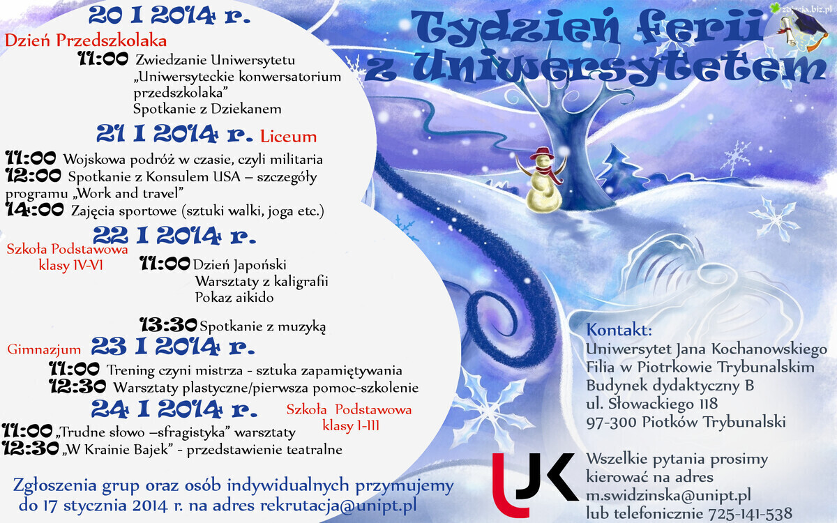 Zdjęcie 3: Ferie 2014 w Piotrkowie