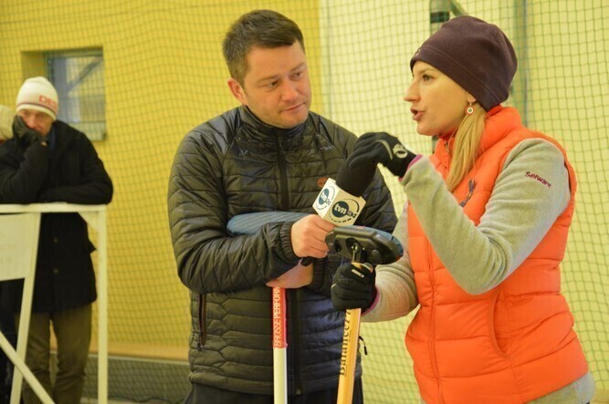 Jarek Kuźniar w Powiatowym Centrum Sportu