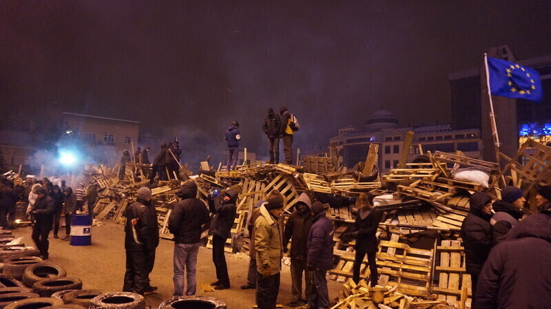 Zdjęcie 10: Barykady w Ivanofrankowsku 