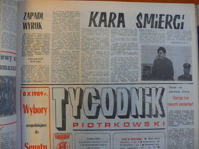 Wyrok - nie mógł być inny niż kara śmierci...