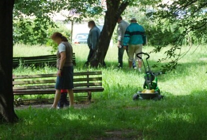 Nie było pieniędzy - park nadal zaniedbany
