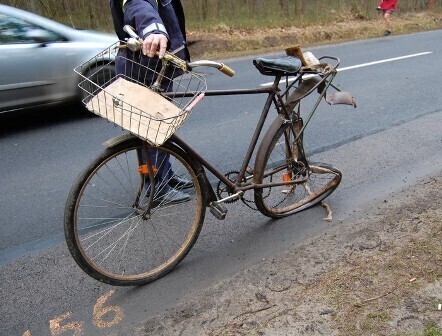 Nie żyje rowerzysta