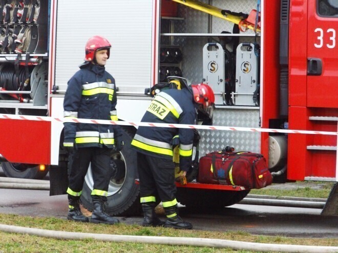 Cztery pożary w jeden wieczór