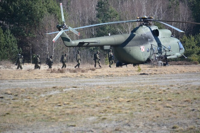 Szkolenie poligonowe kawalerzystów