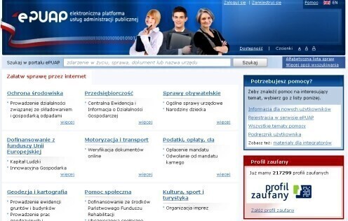 Kto narzeka a kto korzysta z ePUAP-u