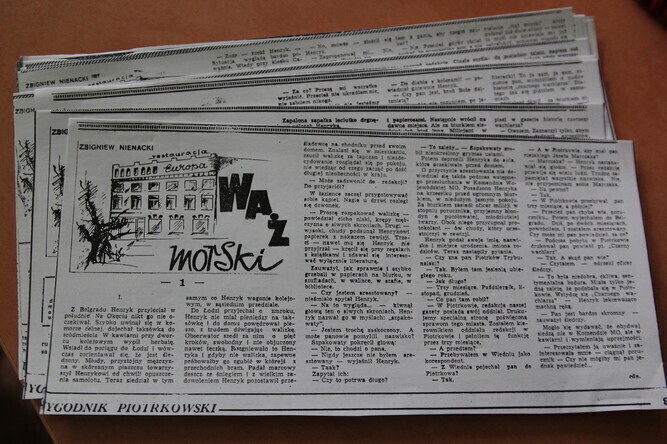 Zdjęcie 1: Związki z Piotrkowem autora kultowego Pana Samochodzika