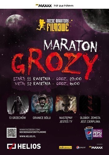 Zdjęcie 1: Maraton Grozy w kinie Helios
