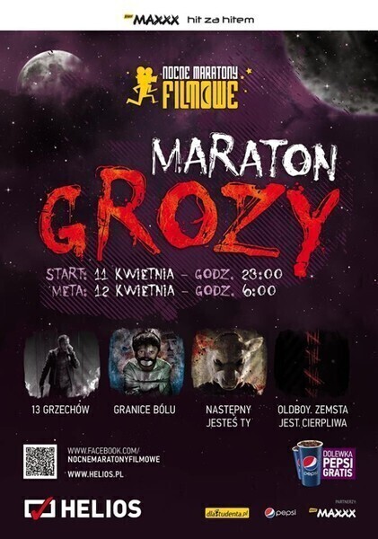 Zdjęcie 2: Maraton Grozy w kinie Helios