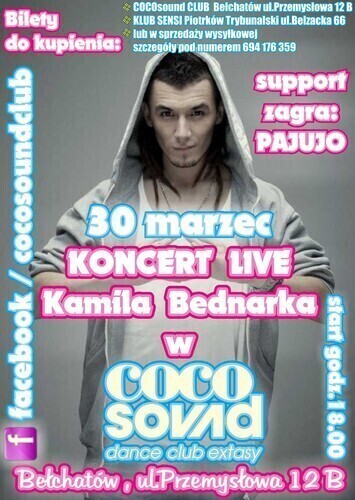 Kamil Bednarek w COCOsound CLUB