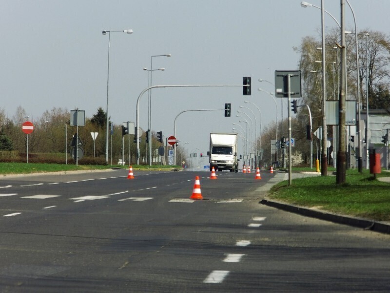 Zdjęcie 2: Slalom na Al. Sikorskiego