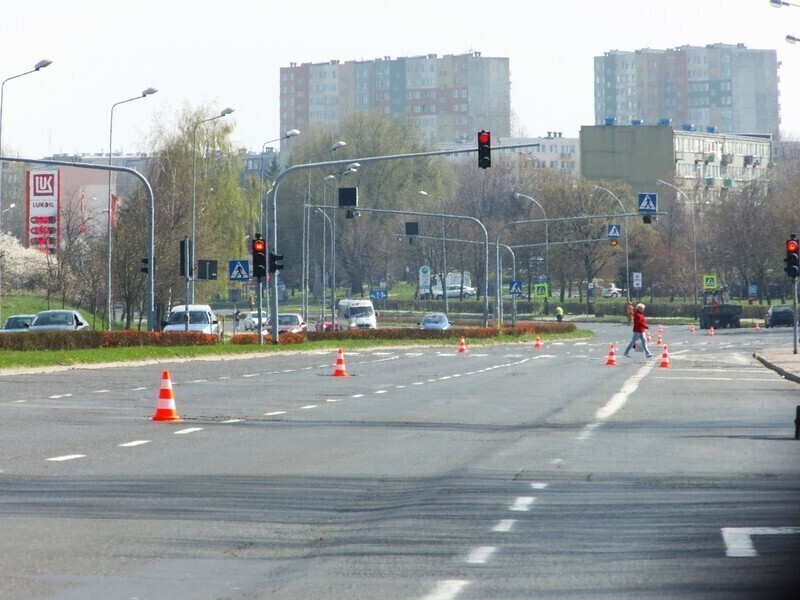 Zdjęcie 4: Slalom na Al. Sikorskiego